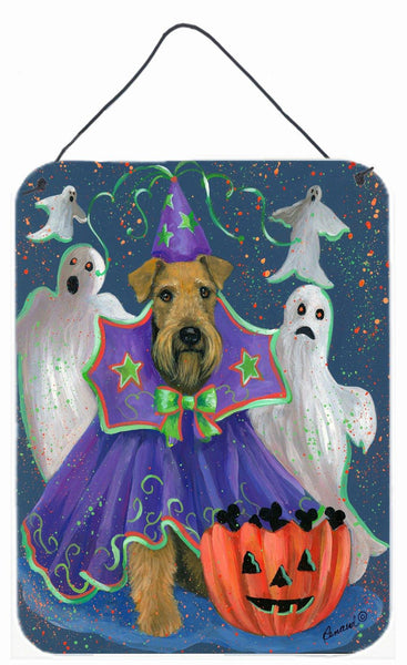 Buy this Airedale Boo Hoo Halloween Wall or Door Hanging Prints PPP3002DS1216