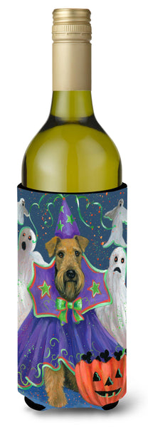 Buy this Airedale Boo Hoo Halloween Wine Bottle Hugger PPP3002LITERK