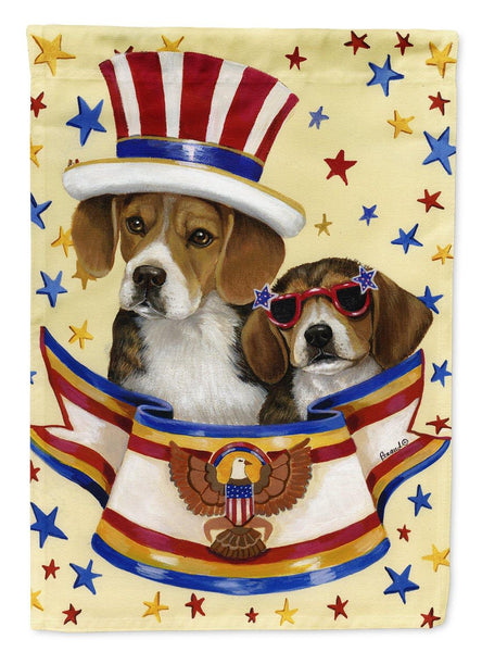 Buy this Beagle USA Flag Garden Size PPP3017GF