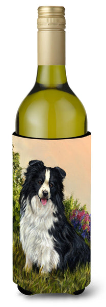 Buy this Border Collie Simplicity Wine Bottle Hugger PPP3031LITERK
