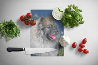 Keeshond Glass Cutting Board Large PPP3110LCB