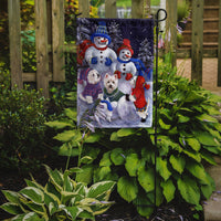 Westie Snowpeople Flag Garden Size PPP3135GF