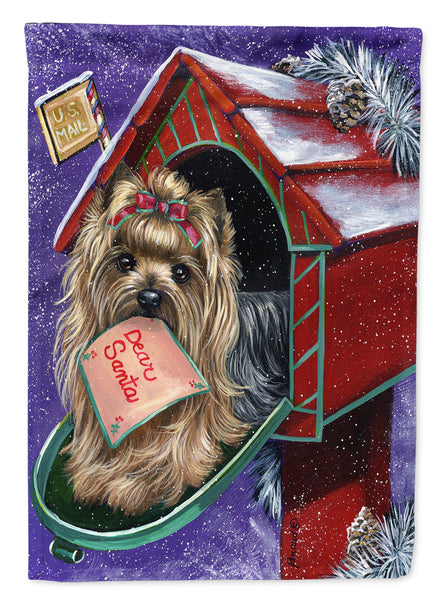 Buy this Yorkie Christmas Letter to Santa Flag Garden Size PPP3140GF