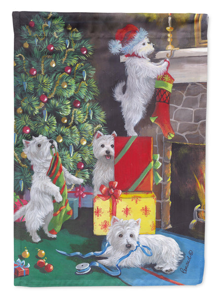 Buy this Westie Christmas Decorating Flag Garden Size PPP3233GF