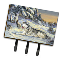 Buy this Siberian Husky Winterscape Leash or Key Holder PPP3274TH68