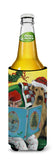 Airedale Storybook Tails Christmas Ultra Hugger for slim cans PPP3006MUK - Precious Pet Paintings