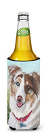 Australian Shepherd Scarlet Ultra Hugger for slim cans PPP3009MUK - Precious Pet Paintings