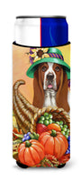 Buy this Basset Hound Autumn Ultra Hugger for slim cans PPP3010MUK