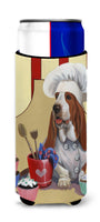 Buy this Basset Hound Cupcake Hound Ultra Hugger for slim cans PPP3011MUK