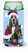 Buy this Basset Hound Santa Christmas Tall Boy Hugger PPP3012TBC
