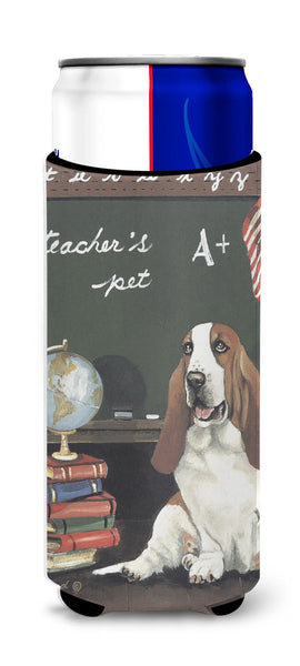 Buy this Basset Hound Teacher's Pet Ultra Hugger for slim cans PPP3013MUK