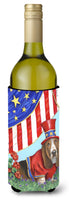 Buy this Basset Hound USA Wine Bottle Hugger PPP3014LITERK