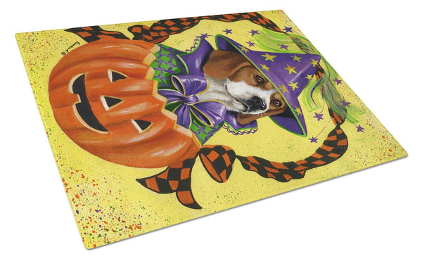 Buy this Beagle Halloweenie Glass Cutting Board Large PPP3015LCB