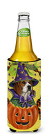 Beagle Halloweenie Ultra Hugger for slim cans PPP3015MUK - Precious Pet Paintings