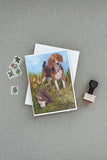 Beagle Hunter Hunted Greeting Cards and Envelopes Pack of 8