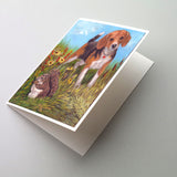Buy this Beagle Hunter Hunted Greeting Cards and Envelopes Pack of 8