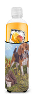 Beagle Hunter Hunted Ultra Hugger for slim cans PPP3016MUK - Precious Pet Paintings
