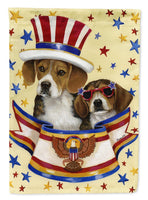 Buy this Beagle USA Flag Canvas House Size PPP3017CHF