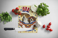 Beagle USA Glass Cutting Board Large PPP3017LCB - Precious Pet Paintings