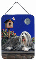 Buy this Bearded Collie Moon shine Wall or Door Hanging Prints PPP3018DS1216
