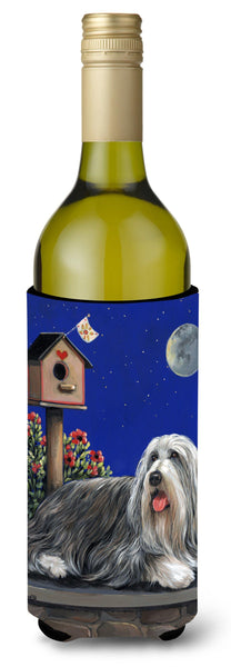 Buy this Bearded Collie Moon shine Wine Bottle Hugger PPP3018LITERK