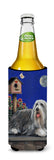 Bearded Collie Moon shine Ultra Hugger for slim cans PPP3018MUK - Precious Pet Paintings