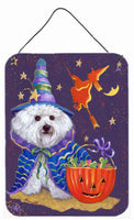 Buy this Bichon Frise Boo Halloween Wall or Door Hanging Prints PPP3020DS1216