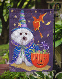 Bichon Frise Boo Halloween Flag Garden Size PPP3020GF - Precious Pet Paintings