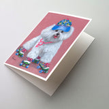 Buy this Bichon Frise Girls do it Better Greeting Cards and Envelopes Pack of 8