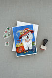 Bichon Frise Mademoiselle Greeting Cards and Envelopes Pack of 8