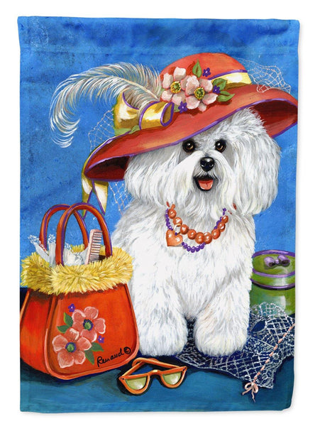 Buy this Bichon Frise Mademoiselle Flag Garden Size PPP3023GF