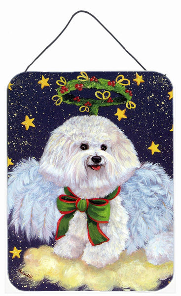 Buy this Bichon Frise Christmas Angel Wall or Door Hanging Prints PPP3027DS1216