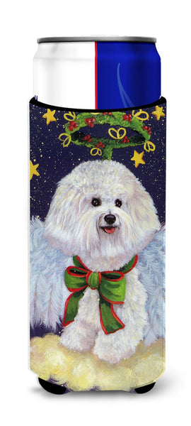 Buy this Bichon Frise Christmas Angel Ultra Hugger for slim cans PPP3027MUK
