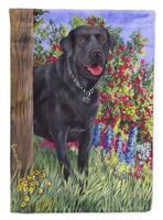 Buy this Black Labrador Retriever Flag Canvas House Size PPP3028CHF