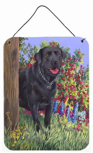 Buy this Black Labrador Retriever Wall or Door Hanging Prints PPP3028DS1216