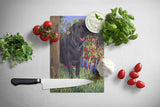 Black Labrador Retriever Glass Cutting Board Large PPP3028LCB - Precious Pet Paintings