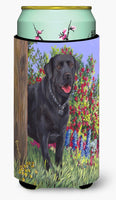 Buy this Black Labrador Retriever Tall Boy Hugger PPP3028TBC