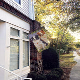 Border Collie Patrol Flag Canvas House Size PPP3029CHF - Precious Pet Paintings