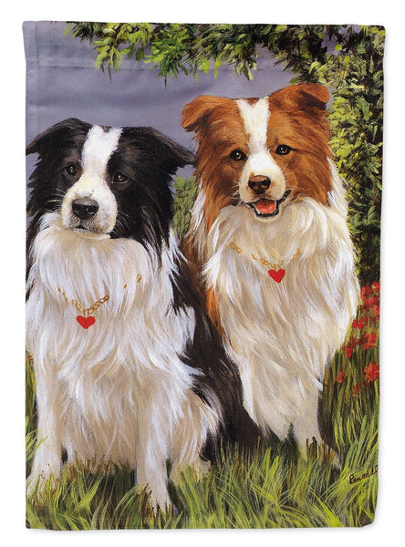 Buy this Border Collie Patrol Flag Canvas House Size PPP3029CHF