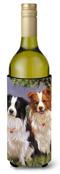 Buy this Border Collie Patrol Wine Bottle Hugger PPP3029LITERK