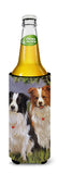 Border Collie Patrol Ultra Hugger for slim cans PPP3029MUK - Precious Pet Paintings