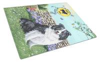 Buy this Border Collie Crossing Glass Cutting Board Large PPP3030LCB