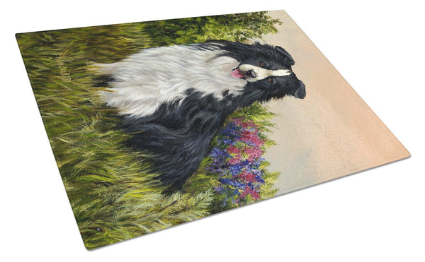 Buy this Border Collie Simplicity Glass Cutting Board Large PPP3031LCB