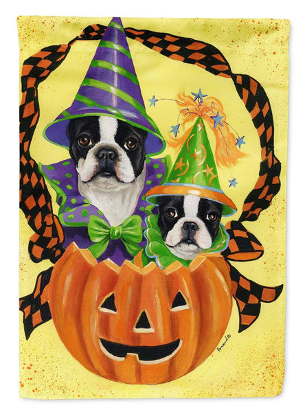 Buy this Boston Terrier Halloweenies Flag Canvas House Size PPP3033CHF