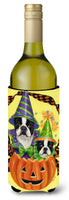 Buy this Boston Terrier Halloweenies Wine Bottle Hugger PPP3033LITERK