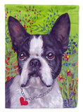 Buy this Boston Terrier Jungle Flag Canvas House Size PPP3034CHF