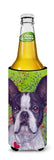 Boston Terrier Jungle Ultra Hugger for slim cans PPP3034MUK - Precious Pet Paintings