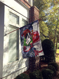 Boston Terrier Letter to Santa Christmas Flag Canvas House Size PPP3035CHF - Precious Pet Paintings