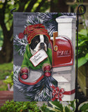 Boston Terrier Letter to Santa Christmas Flag Garden Size PPP3035GF - Precious Pet Paintings