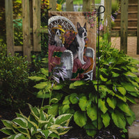Boston Terrier Patio Gems Flag Garden Size PPP3036GF - Precious Pet Paintings